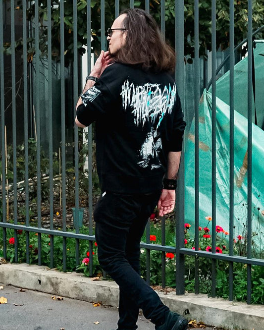 "Hopelessly Happy" Oversized Crewneck