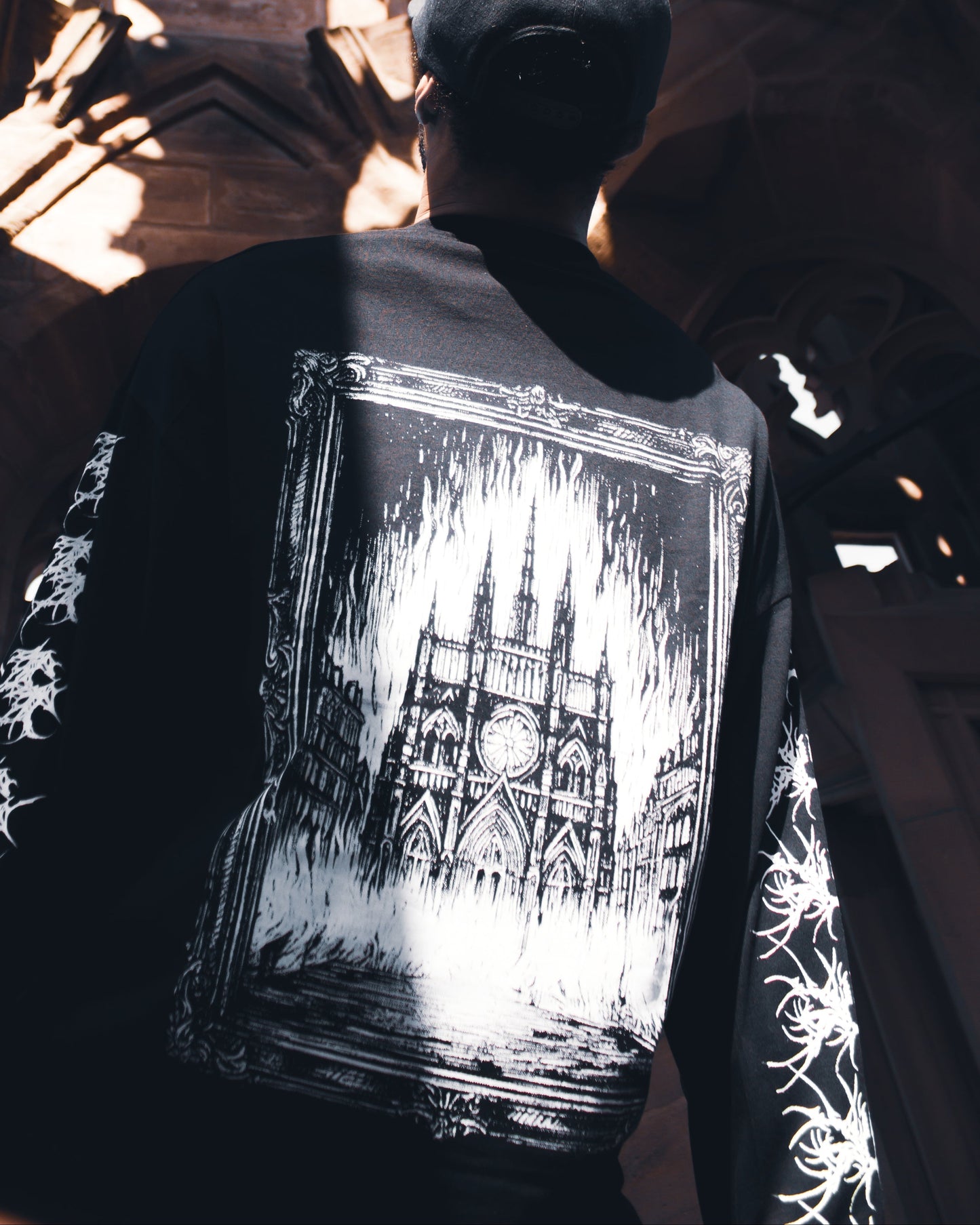 "Holy Ashes" Oversized LS Tee