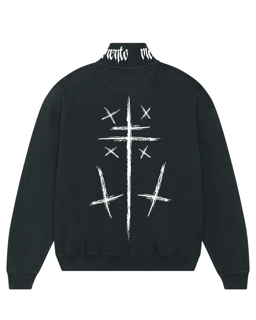 "Memento Mori" Quarter Zip