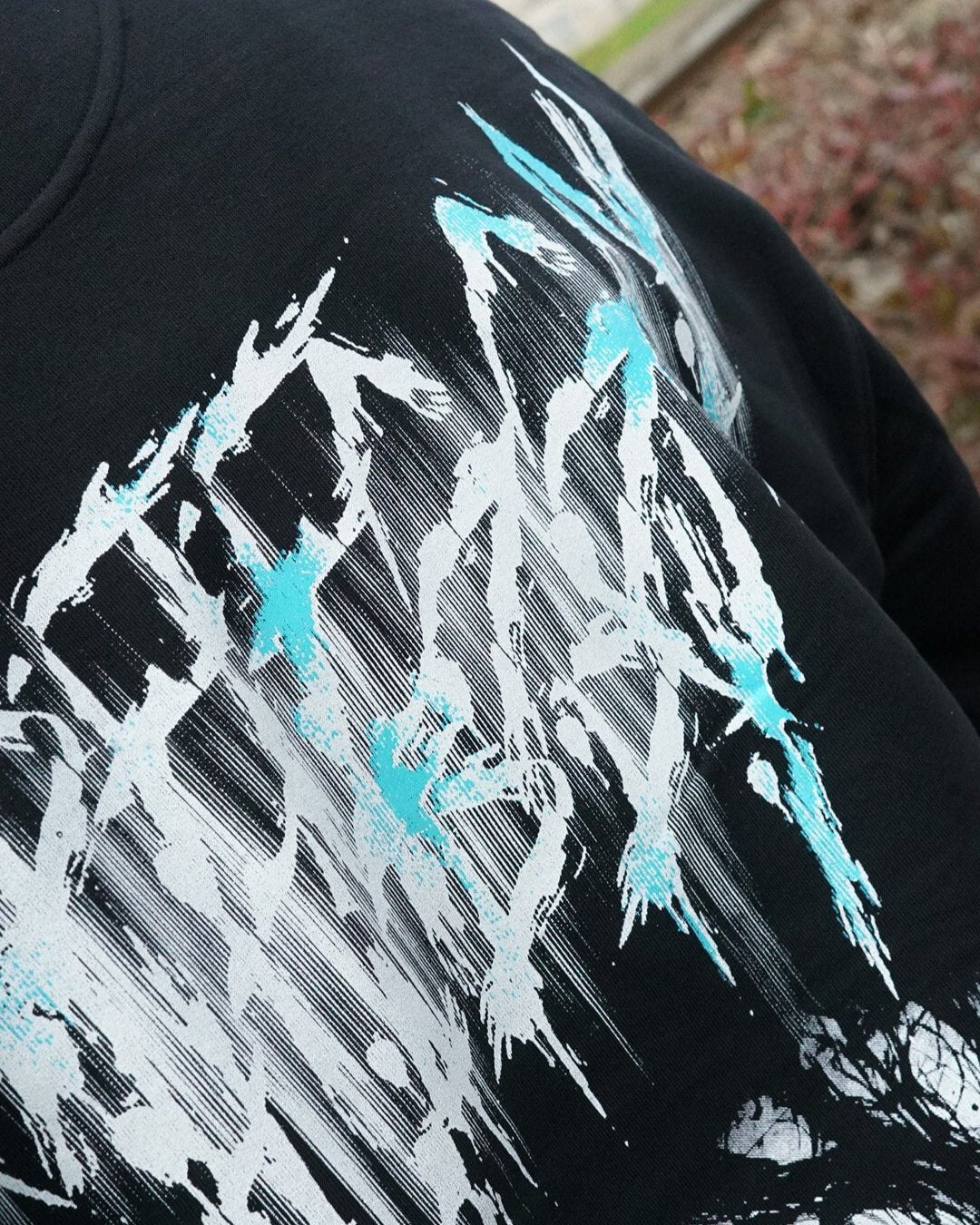 "Hopelessly Happy" Oversized Crewneck