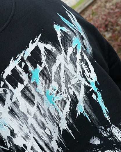 "Hopelessly Happy" Oversized Crewneck