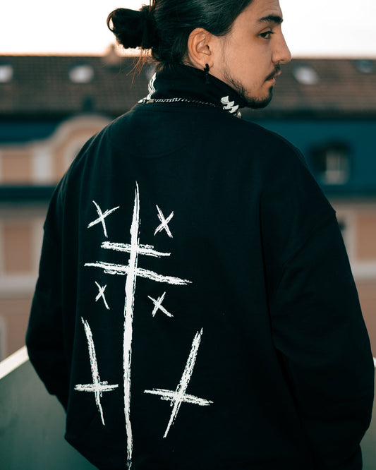 "Memento Mori" Quarter Zip