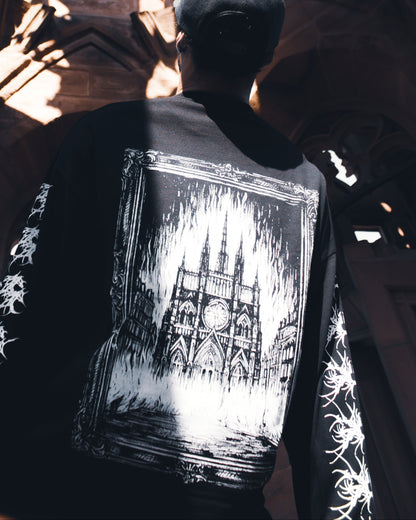 "Holy Ashes" Oversized LS Tee
