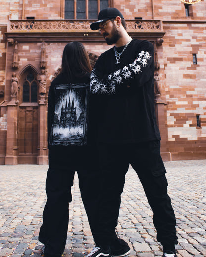 "Holy Ashes" Oversized LS Tee