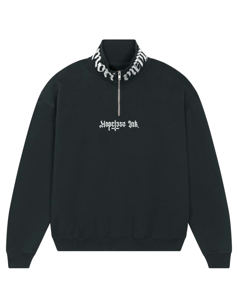 "Memento Mori" Quarter Zip